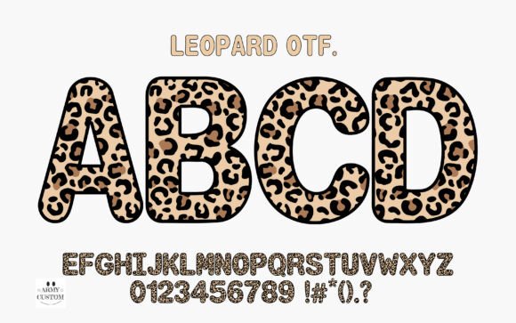 Am Leopard: The Display Font That Roars with Personality