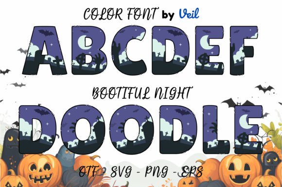 Bootiful Night: Designing with a Festive Halloween Typeface
