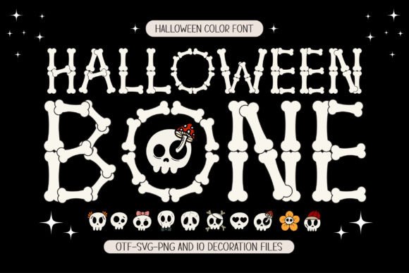 Halloween Bone: A Creative Font for Spooky Design Projects
