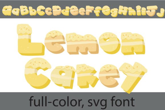 Lemon Cakey: A Slice of SVG Sweetness for Your Designs