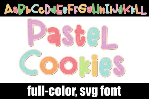 Pastel Cookies: A Typeface That Tastes Like Sweet Success