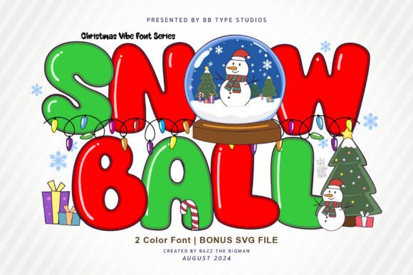 Snowball: The Festive Display Font for Your Holiday Projects