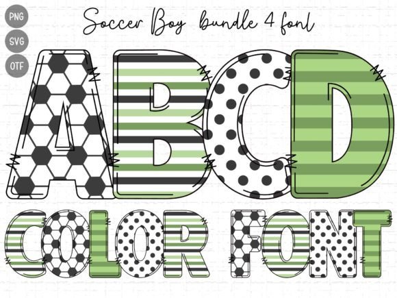 Soccer Boy: A Playful Font for Youthful Designs