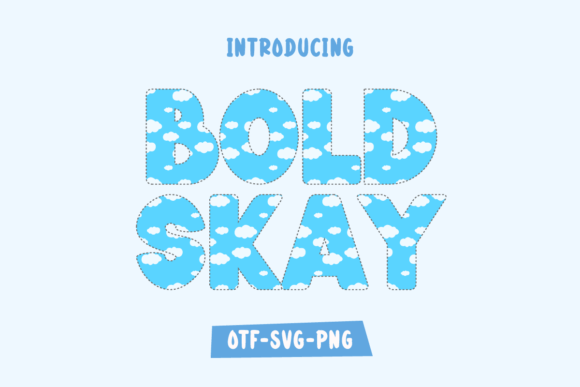 Unleash Creativity: The Bold Skay Cloud Font for Modern Design