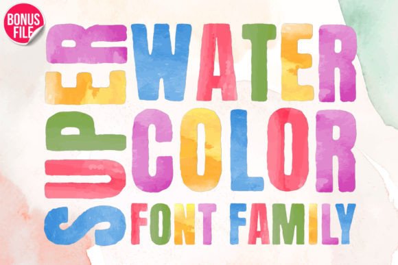 Why Super Watercolor is the Creative Font Your Projects Need